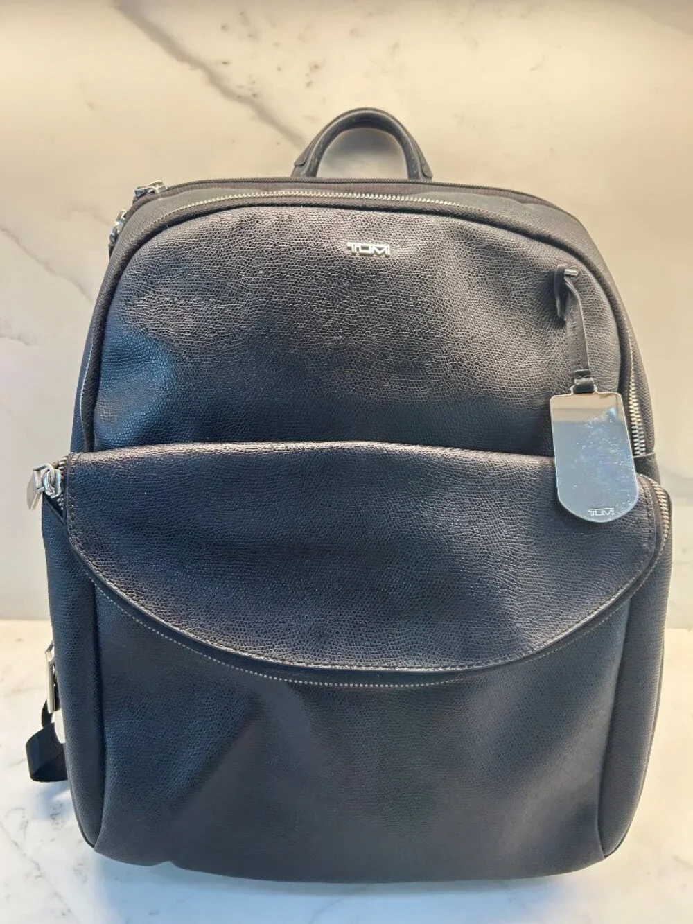 Tumi Leather Backpack